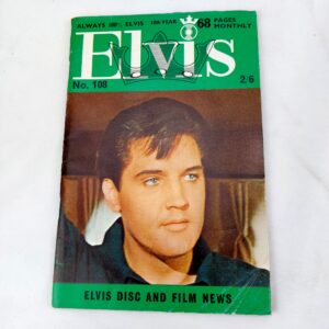 Original, 1960-2000, Elvis Monthly Magazine – Issue No. 108, 10th Year