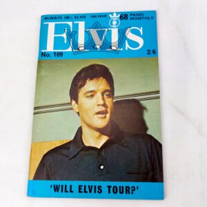 Original, 1960-2000, Elvis Monthly Magazine – Issue No. 109, 10th Year