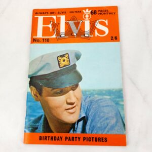 Original, 1960-2000, Elvis Monthly Magazine – Issue No. 110, 10th Year