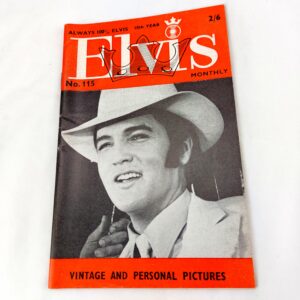 Original, 1960-2000, Elvis Monthly Magazine – Issue No. 115, 10th Year