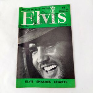 Original, 1960-2000, Elvis Monthly Magazine – Issue No. 116, 10th Year