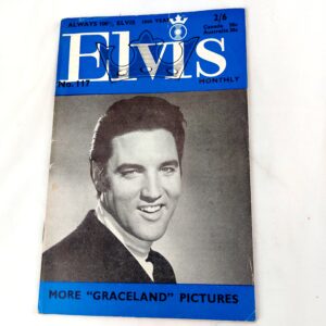 Original, 1960-2000, Elvis Monthly Magazine – Issue No. 117, 10th Year