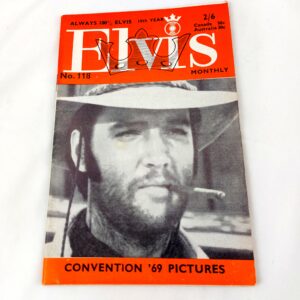 Original, 1960-2000, Elvis Monthly Magazine – Issue No. 118, 10th Year