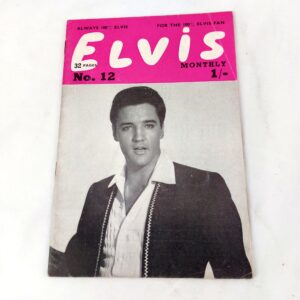Original, 1960-2000, Elvis Monthly Magazine – Issue No. 12, 4th Year (1963)