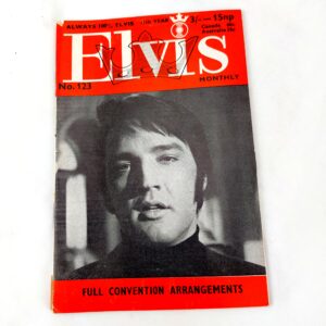 Original, 1960-2000, Elvis Monthly Magazine – Issue No. 123, 11th Year