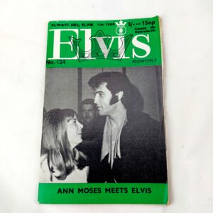 Original, 1960-2000, Elvis Monthly Magazine – Issue No. 124, 11th Year