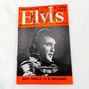 Original, 1960-2000, Elvis Monthly Magazine – Issue No. 126, 11th Year