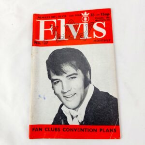 Original, 1960-2000, Elvis Monthly Magazine – Issue No. 127, 11th Year