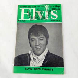 Original, 1960-2000, Elvis Monthly Magazine – Issue No. 128, 11th Year