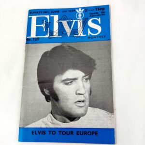 Original, 1960-2000, Elvis Monthly Magazine – Issue No. 129, 11th Year
