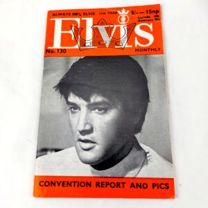 Original, 1960-2000, Elvis Monthly Magazine – Issue No. 130, 11th Year