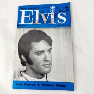 Original, 1960-2000, Elvis Monthly Magazine – Issue No. 133, 12th Year