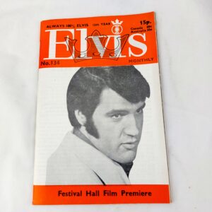 Original, 1960-2000, Elvis Monthly Magazine – Issue No. 134, 12th Year
