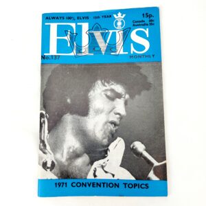 Original - 1960-2000, Elvis Monthly Magazine – Issue No. 137, 12th Year (1971)