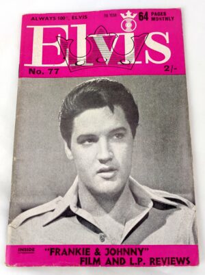 Original - 1960-2000, Elvis Monthly Magazine – Issue No. 77, 7th Year