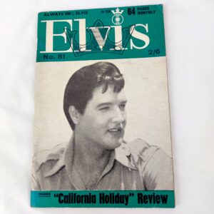 Original - 1960-2000, Elvis Monthly Magazine – Issue No. 81, 7th Year