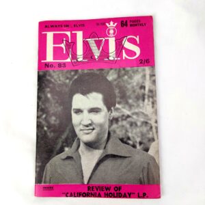 Original - 1960-2000, Elvis Monthly Magazine – Issue No. 83, 7th Year