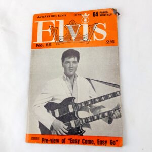 Original, 1960-2000, Elvis Monthly Magazine – Issue No. 85, 8th Year