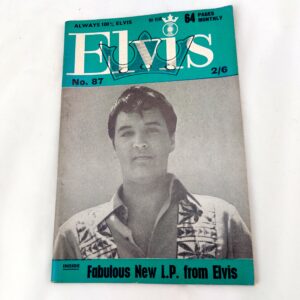 Original, 1960-2000, Elvis Monthly Magazine – Issue No. 87, 8th Year