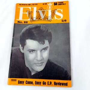 Original, 1960-2000, Elvis Monthly Magazine – Issue No. 88, 8th Year