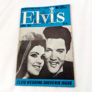 Original, 1960-2000, Elvis Monthly Magazine – Issue No. 90, 8th Year