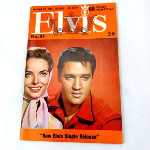 Original, 1960-2000, Elvis Monthly Magazine – Issue No. 94, 8th Year