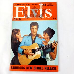 Original, 1960-2000, Elvis Monthly Magazine – Issue No. 95, 8th Year