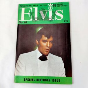 Original, 1960-2000, Elvis Monthly Magazine – Issue No. 96, 8th Year