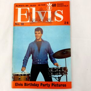 Original, 1960-2000, Elvis Monthly Magazine – Issue No. 98, 9th Year