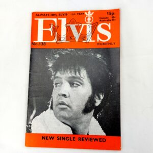 Original,1960-2000, Elvis Monthly Magazine – Issue No. 138, 12th Year