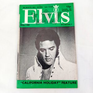 Original, 1960-2000, Elvis Monthly Magazine – Issue No. 140, 12th Year