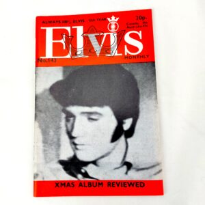 Original, 1960-2000, Elvis Monthly Magazine – Issue No. 143, 12th Year