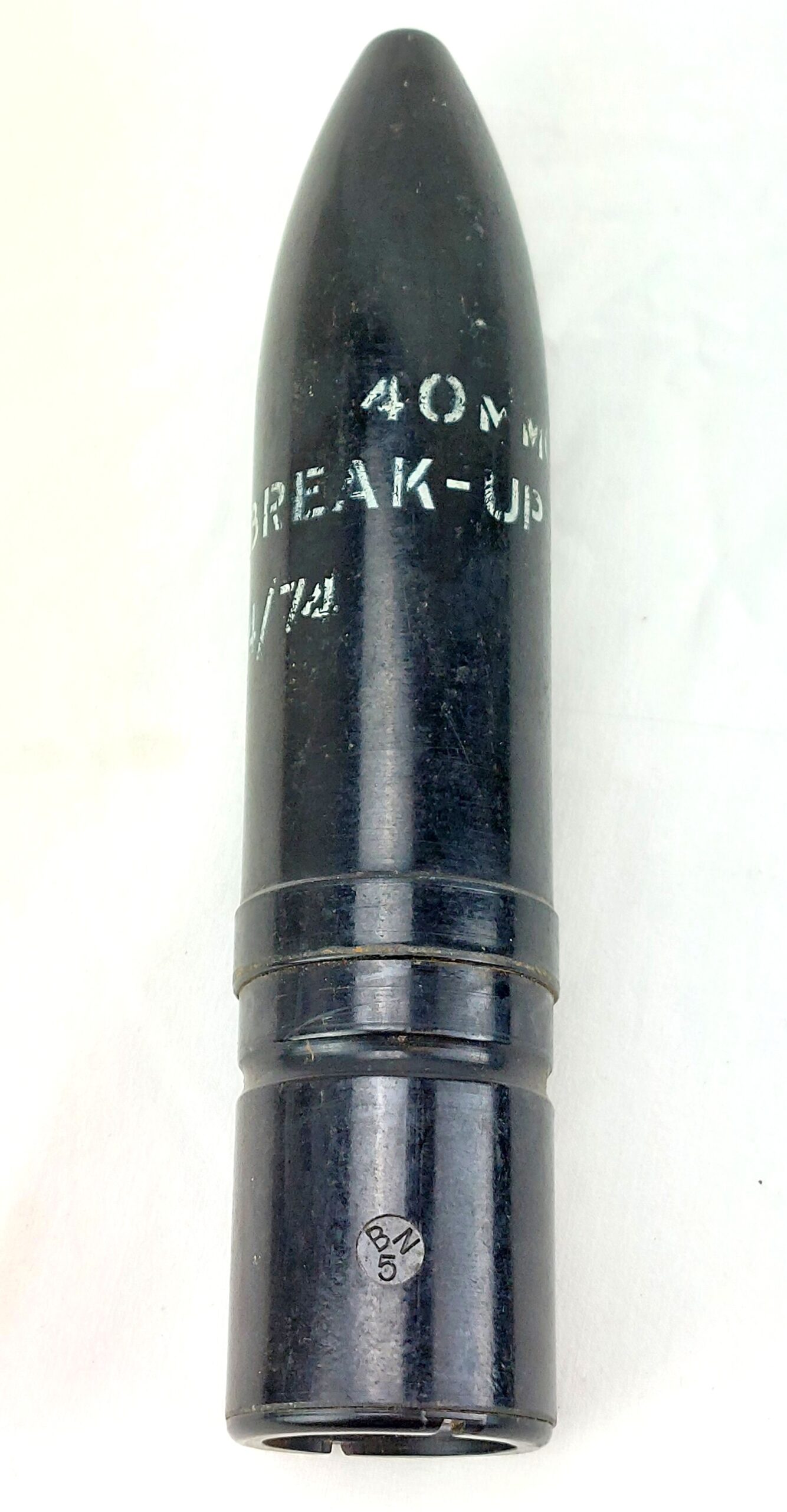 Original Bofors 40mm Gun Shell, Dated 1957, Inert - Image 5
