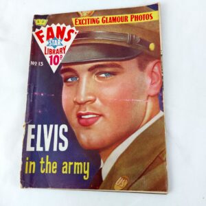 Rare: 1959, Elvis Presley, "Fans' Star Library" No 13, Elvis in the Army
