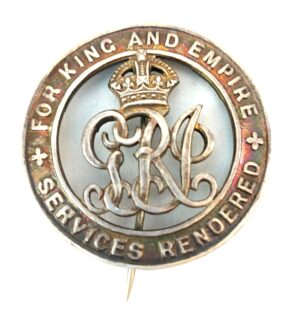 Silver War Badge, WW1, B100649 - John Fletcher. S. Lan R.