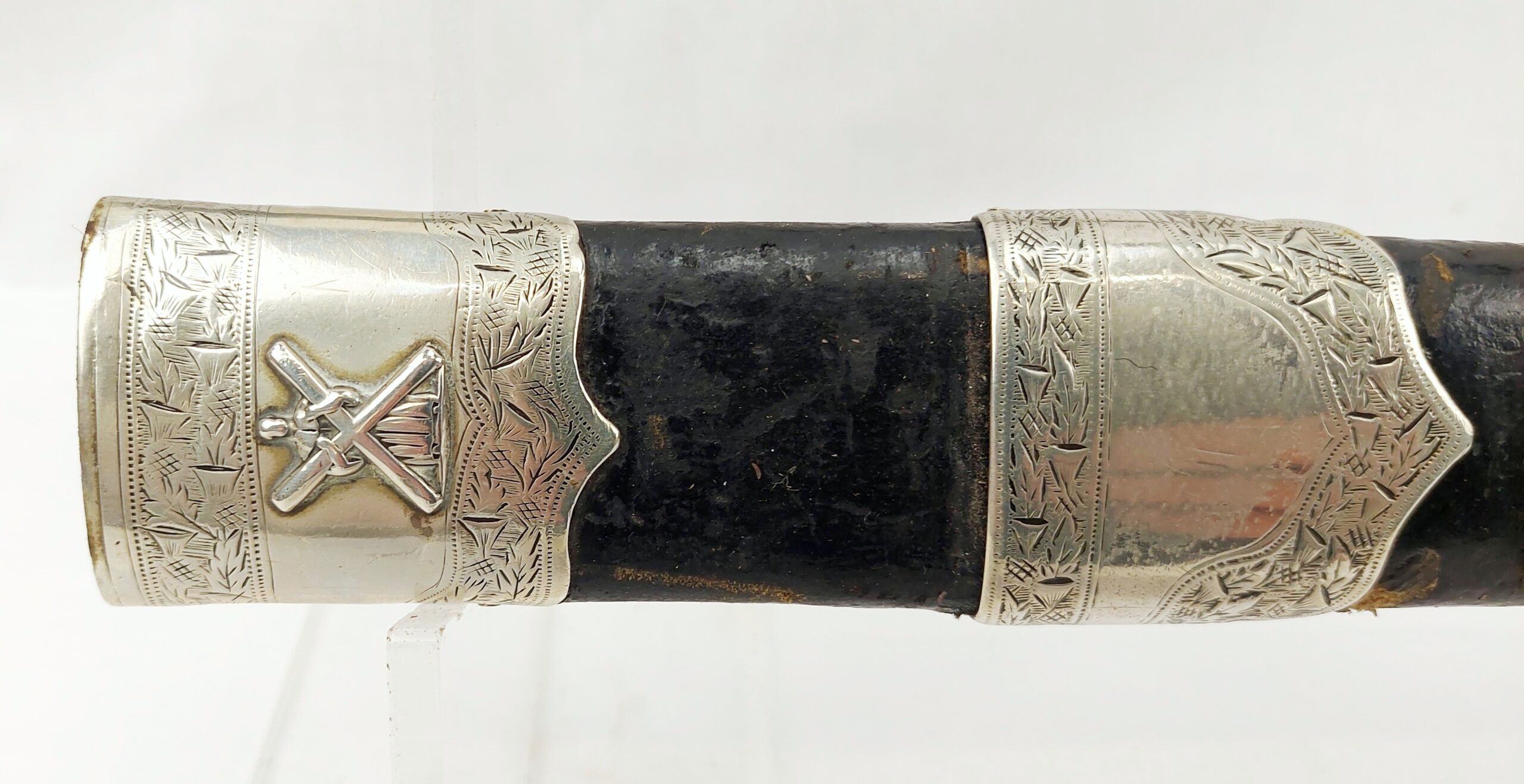 Victorian Royal Scots Bandsmans Dirk By Robert Mole Of Birmingham - Image 11