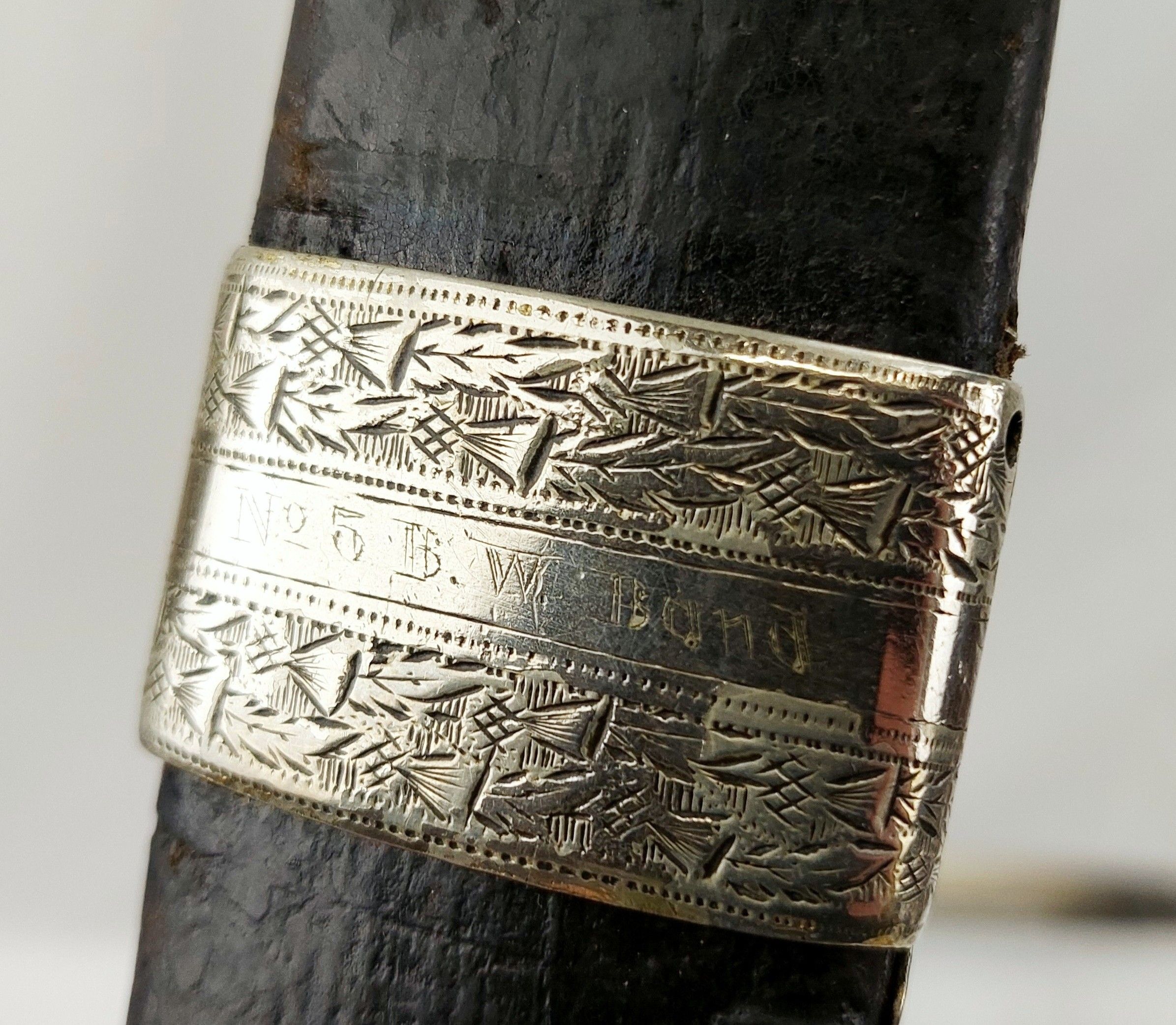 Victorian Royal Scots Bandsmans Dirk By Robert Mole Of Birmingham - Image 5