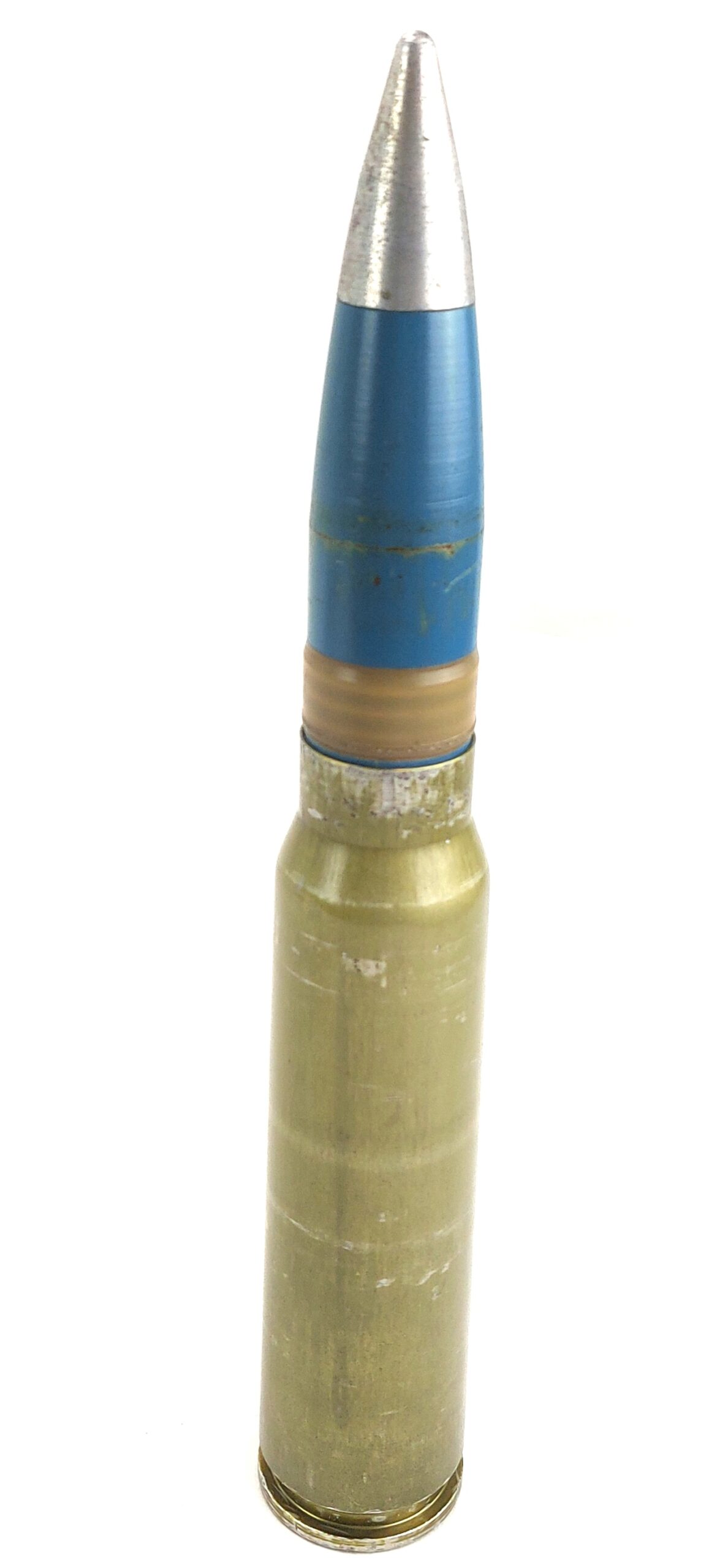 Vietnam era, 30mm PGU-16/B Practice Cannon Round, Inert, Unmarked