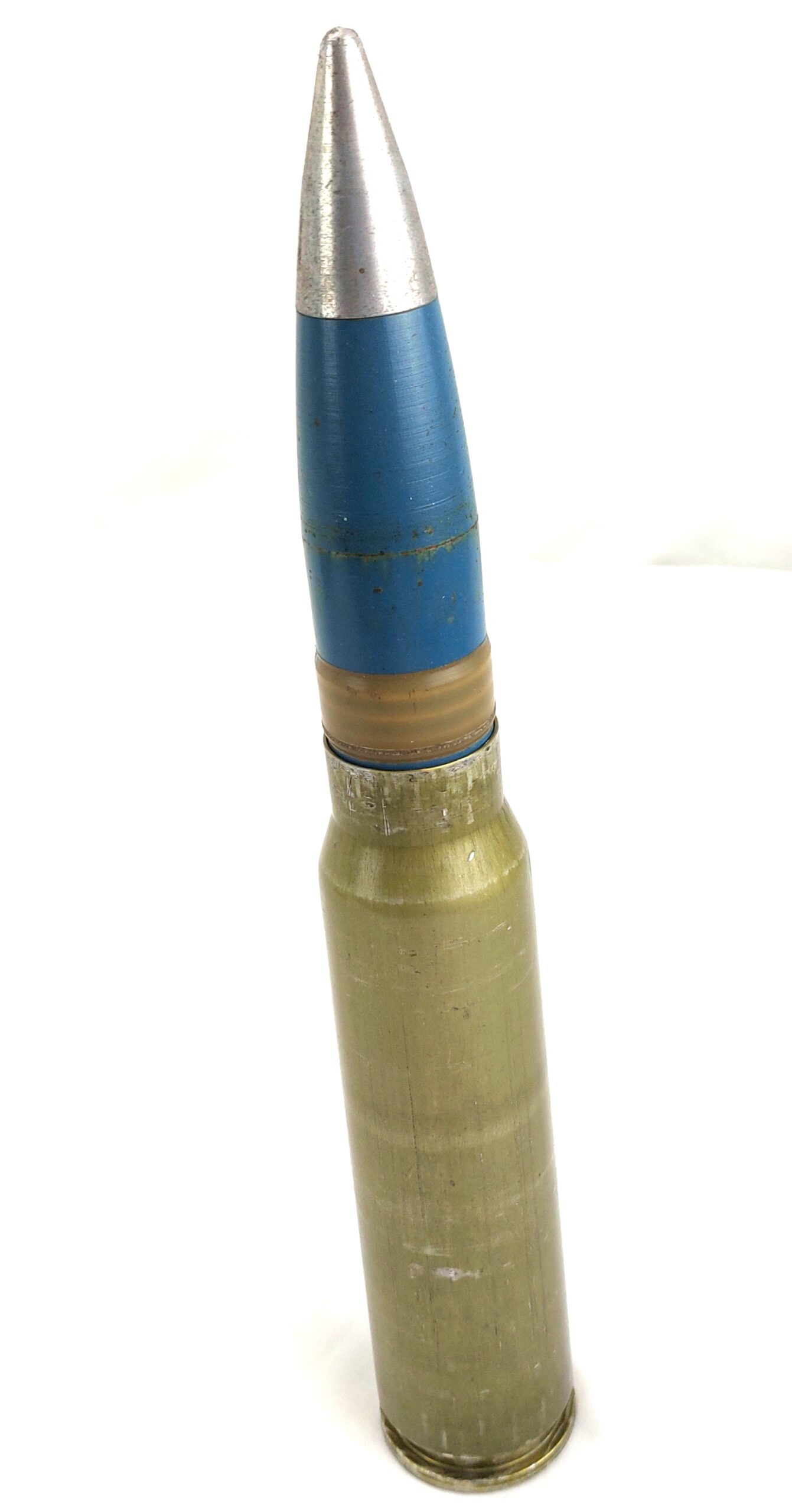 Vietnam era, 30mm PGU-16/B Practice Cannon Round, Inert, Unmarked - Image 2