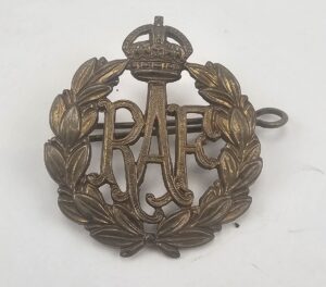 WW1 RAF Cap Badge