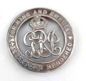 WW1 Silver Wound Badge B41025 - Joseph W. Argles