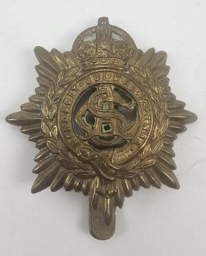 WW2 Army Service Cap Badge