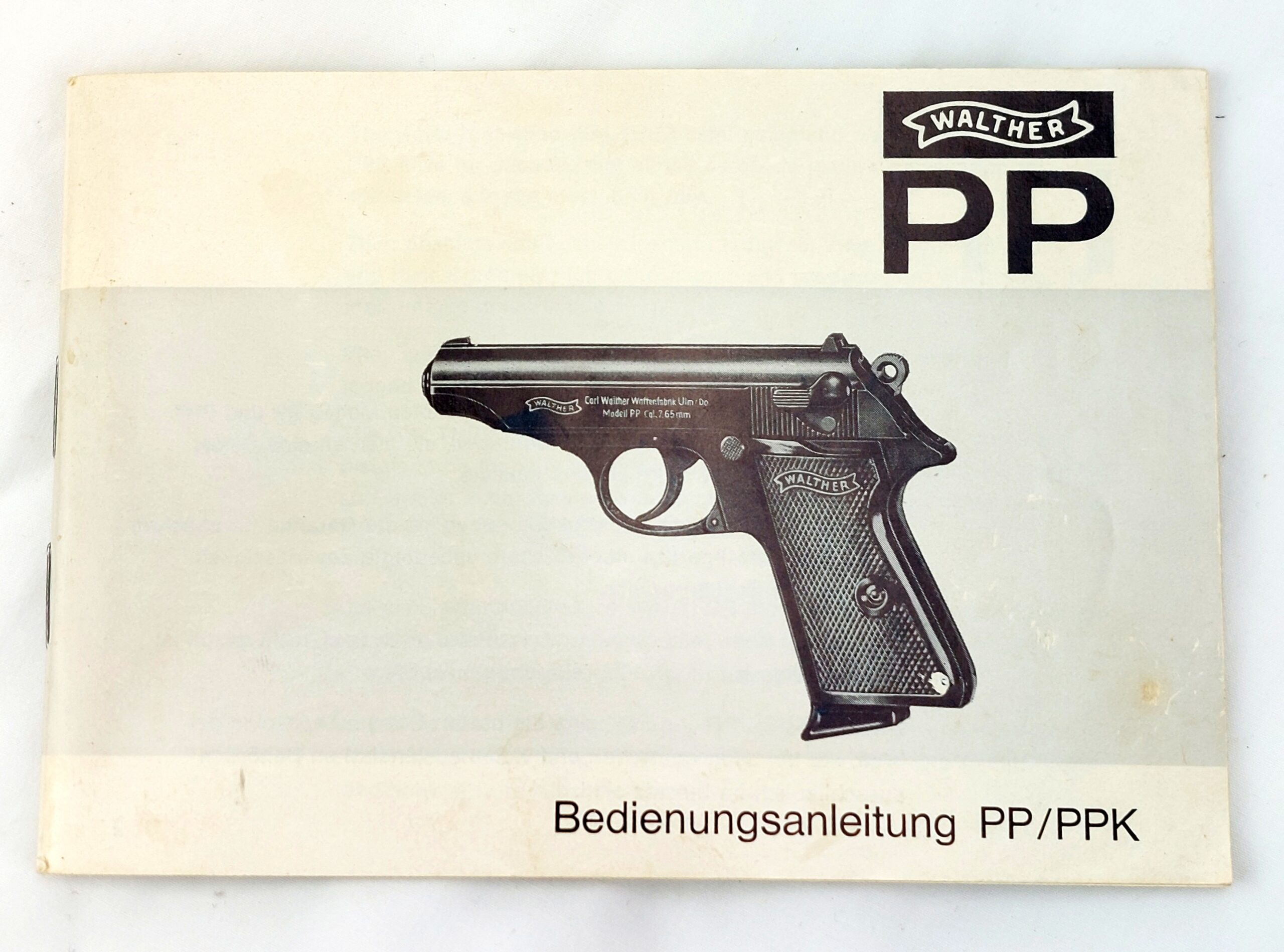 West German, 1971, Walther PPK 7.65mm, Old Spec with Original Box Target Test & Instruction Booklet, Plus Replica Silencer, Deactivated Old Spec - Image 30