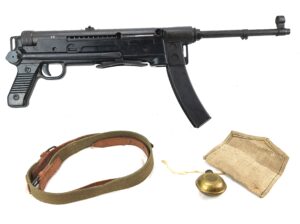 Yugoslavian, 1950's, M56 Sub Machine Gun with Magazine and Shoulder Stock, Sling and Oiler, Deactivated