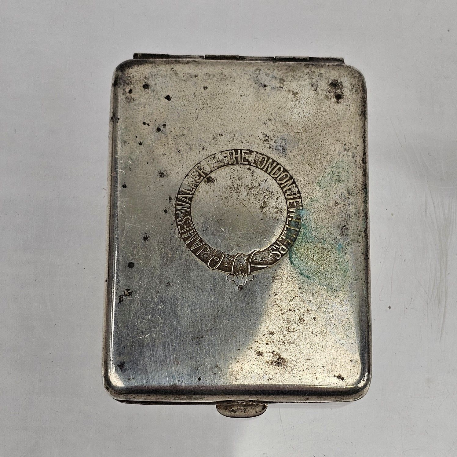 c1900 James Walker London Jewellery Advertising Match Case - Image 7