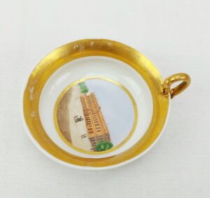 1837-1844 KPM Berlin Porcelain Cup Of The Zeughaus Prussian Armoury