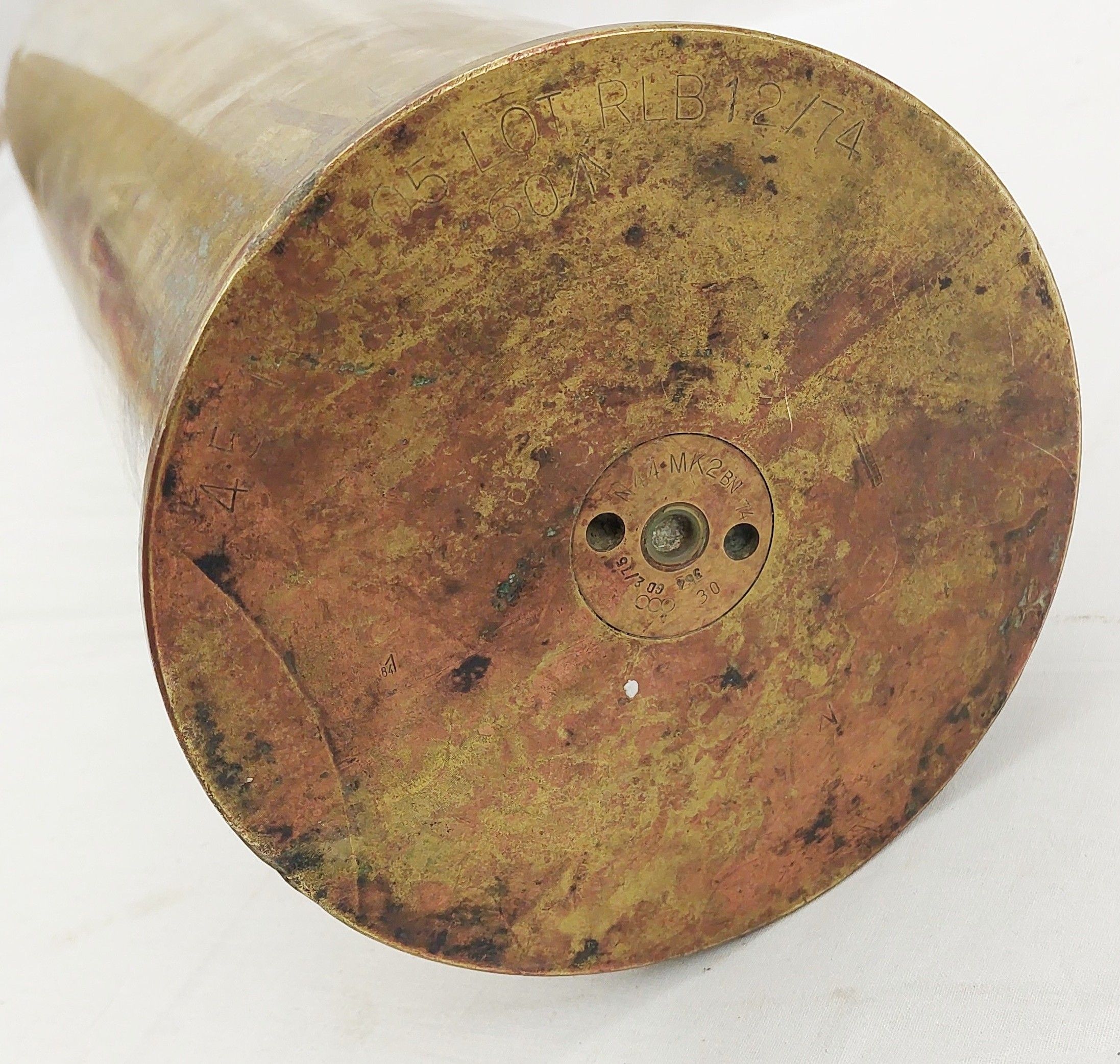 1975 Mark 2 Royal Navy 4.5 Inch Shell Case - Image 6