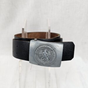 German, WW2, Hitler Youth Jugend Leader's "Blut und Ehre" Buckle and Leather Belt, RZM M4/45 Cramer & Dornbach, Ludenscheid