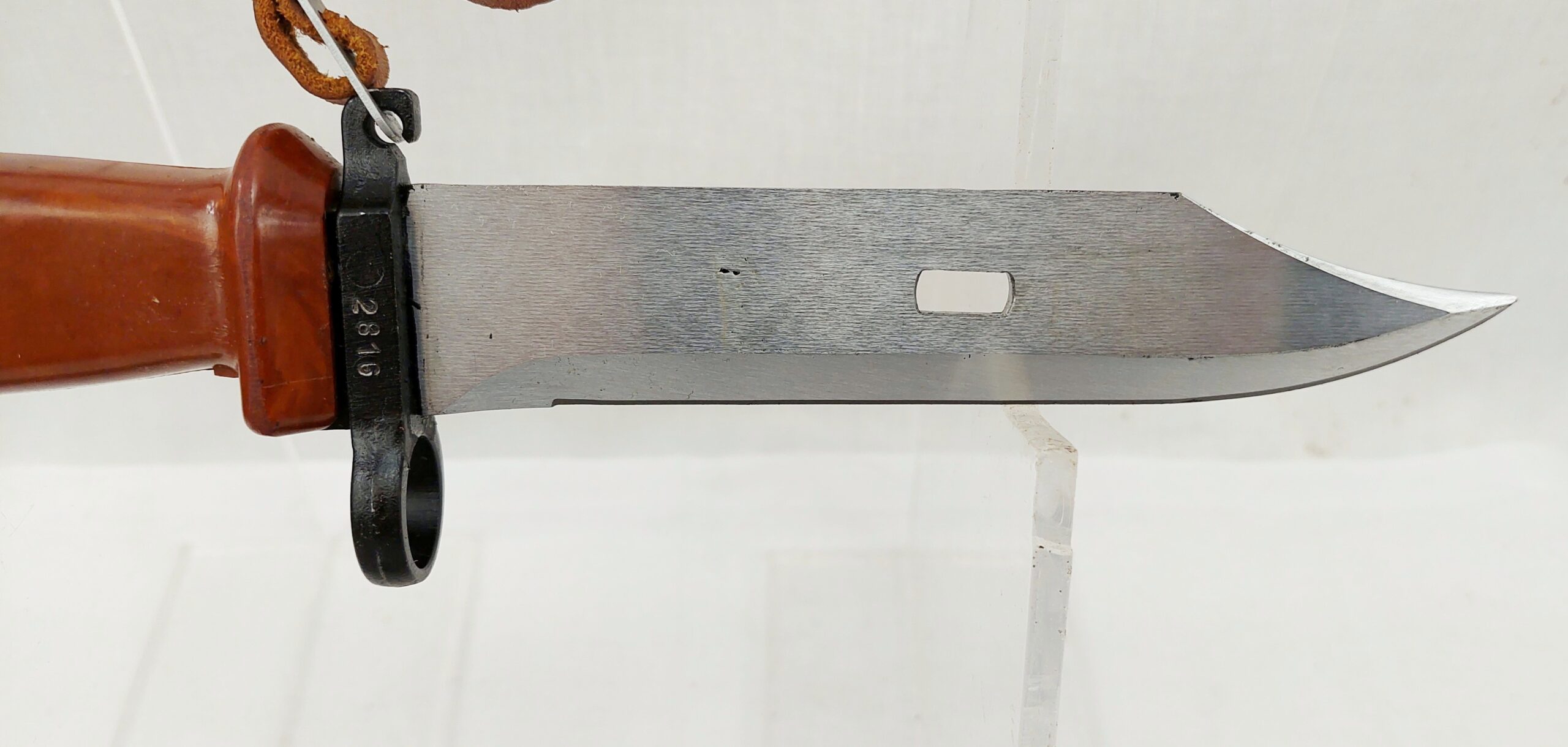 AK47 Bayonet, Scabbard And Belt Hook - Image 9