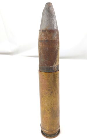 British, 1977, 30mm Aden (Armament Development, Enfield) Practice Cannon Round, Radway Green, Inert